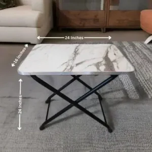 1 Pc Foldable and Adjustable Coffee Table