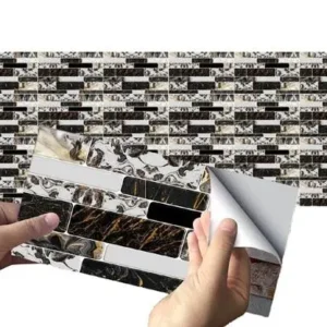48 Pcs Blackish Wall Stickers
