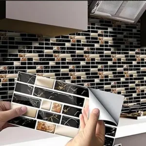 Tile Wall Sticker - 48 Pcs
